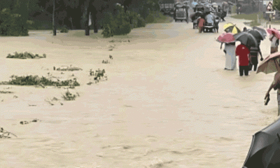 কক্সবাজারে ভয়াল বন্যায় পানিবন্দী কয়েক লাখ মানুষ