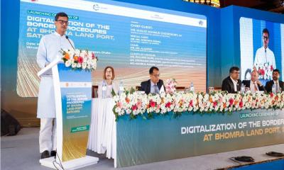 Digitalization project of Bhomra land port taken up to build Smart Bangladesh: Minister of State for Shipping