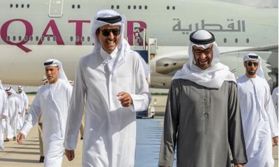 টানাপোড়েনের অবসান, সাত বছর পর স্বাভাবিক সম্পর্কে কাতার-আমিরাত