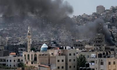 জেনিনে ইসরায়েলের ব্যাপক বিমান হামলা, ৯ ফিলিস্তিনি নিহত