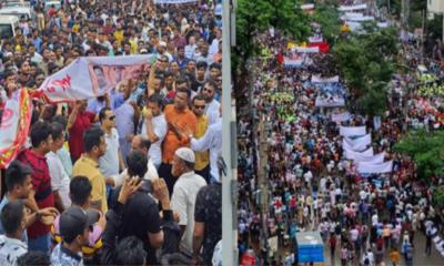 রাজপথে বুধবারও থাকছে আওয়ামী লীগ ও বিএনপির একাধিক সমাবেশ