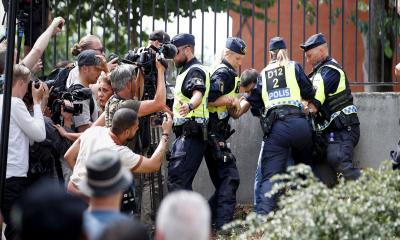 স্টকহোমে ইসলামবিদ্বেষী ঘটনায় অবশেষে নিন্দা জানাল সুইডেন