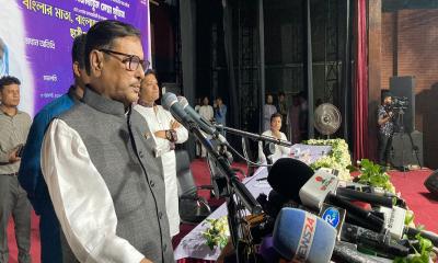 বিএনপির এক দফার দিন শেষ; চোখে মুখে অন্ধকার: ওবায়দুল কাদের