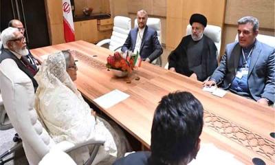 ব্রাজিলসহ চার দেশের প্রেসিডেন্টের সাথে প্রধানমন্ত্রী শেখ হাসিনার বৈঠক