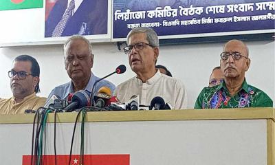 সরকারের পদত্যাগের ঘোষণা আগে, তারপর সংলাপ: মির্জা ফখরুল