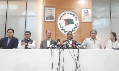 বিদেশিরা দৌড়ঝাঁপ করলেও সরকার চাপে নেই: ওবায়দুল কাদের