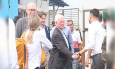 ইইউ প্রতিনিধি দল নিয়ে ইমন গিলমোর এখন রোহিঙ্গা ক্যাম্প পরিদর্শনে