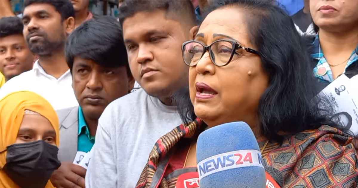 কিশোর গ্যাং সমস্যা সমাধানের কথা বললেন শেরীফা কাদের
