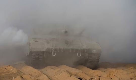 Israeli tanks at Gaza hospital‍‍`s gates, Biden urges protection