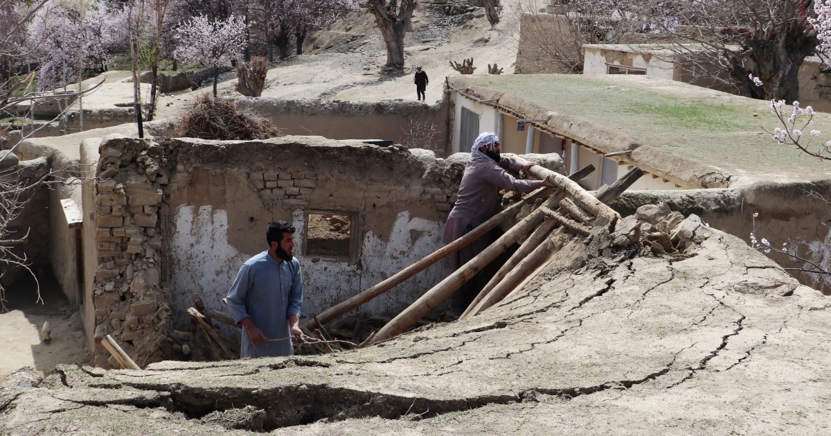আফগানিস্তানে আবারও শক্তিশালী ভূকম্পন