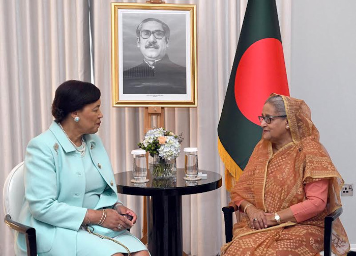 Now C‍‍`wealth secy gen congratulates PM Sheikh Hasina on re-election