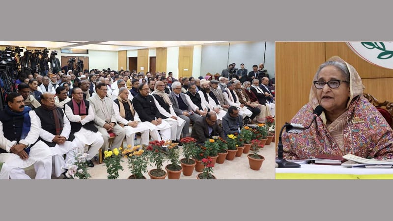 আওয়ামী লীগের বিপুল জনসমর্থনের প্রমাণ ৭ জানুয়ারির নির্বাচন: প্রধানমন্ত্রী