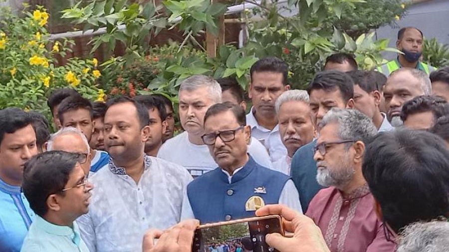 নির্বাচনে বাধা দিলে অবশ্যই প্রতিহত করা হবে: ওবায়দুল কাদের