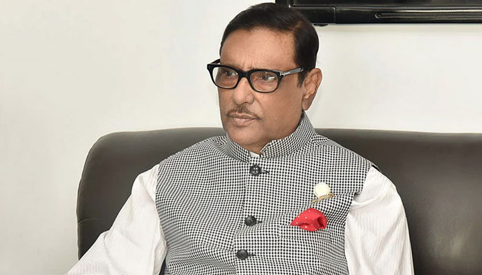 সিঙ্গাপুর গেলেন ওবায়দুল কাদের