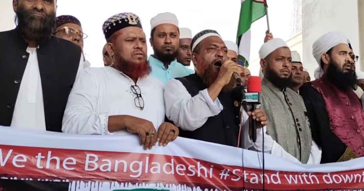 বাংলাদেশ যেন ফিলিস্তিনের মত না হয় এজন্য প্রধানমন্ত্রীকে আবারও দরকার : ওলামা লীগ