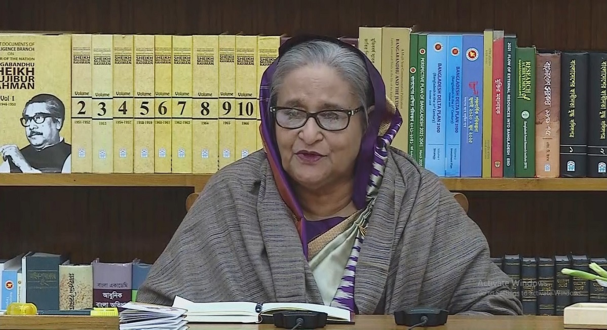 মানুষ হত্যা করে সরকার উৎখাত করতে নেমেছে বিএনপি : প্রধানমন্ত্রী