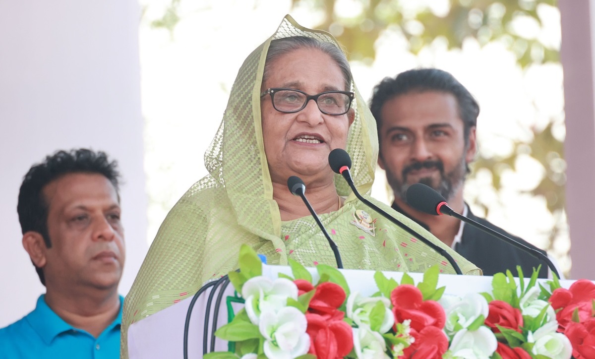 দুপুরে ফরিদপুরে প্রধানমন্ত্রীর নির্বাচনী জনসভা