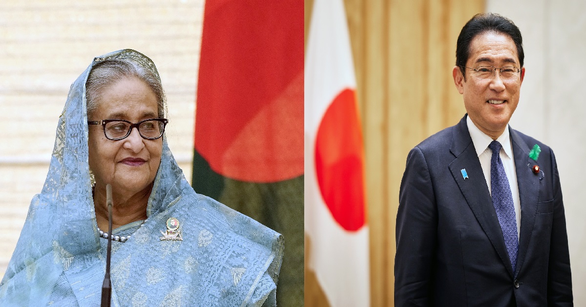শেখ হাসিনাকে জাপানের প্রধানমন্ত্রীর অভিনন্দন