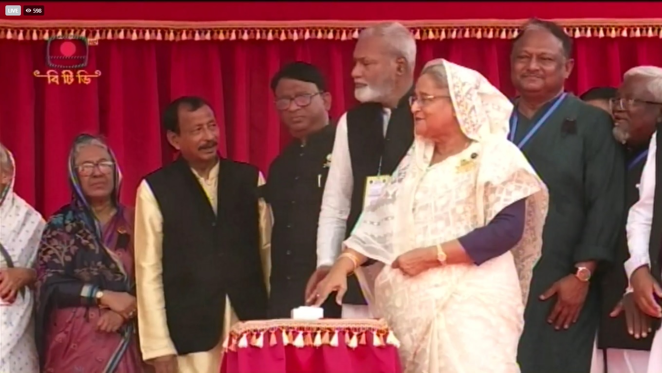 ২৭ উন্নয়ন প্রকল্পের উদ্বোধন করলেন প্রধানমন্ত্রী