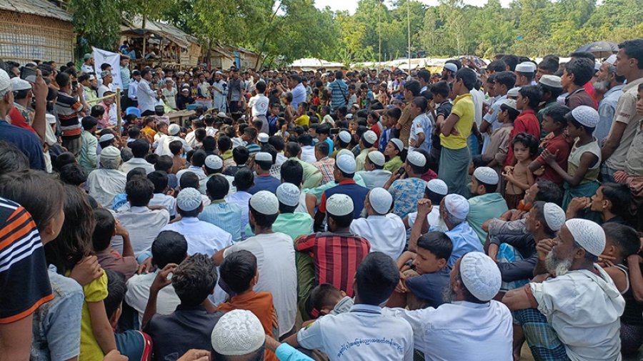 We don‍‍`t want to stay in Bangladesh even for a moment: Rohingya rally