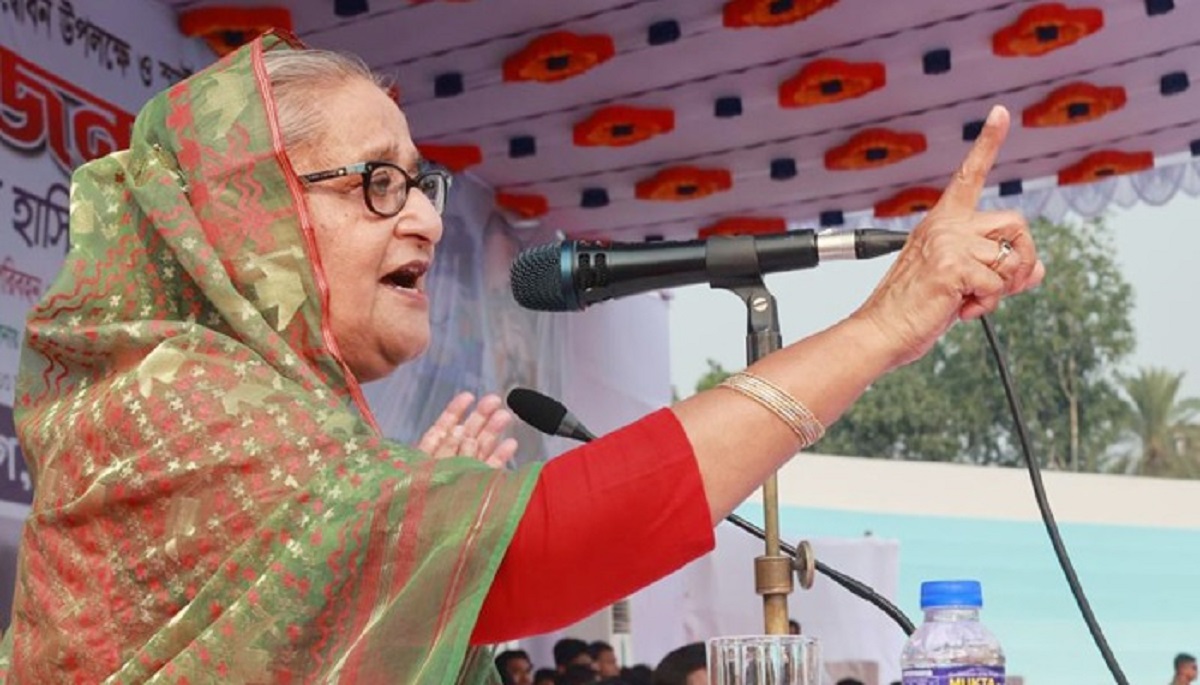 ভোট ও ভাতের অধিকারে সংগ্রাম করে গণতন্ত্র প্রতিষ্ঠা করেছি: প্রধানমন্ত্রী