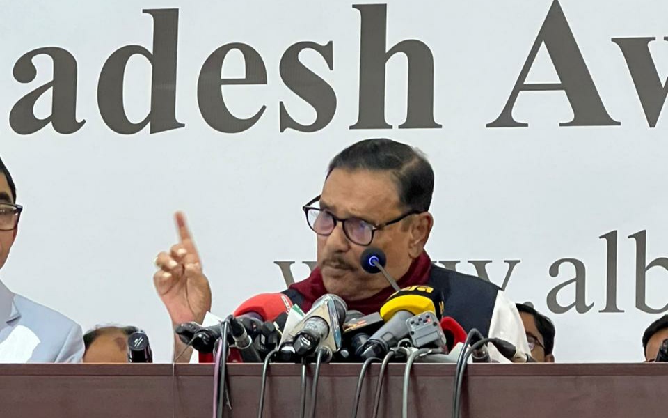 বর্হিবিশ্বে নির্বাচনের গ্রহণযোগ্যতা নিয়ে যা বললেন ওবায়দুল কাদের