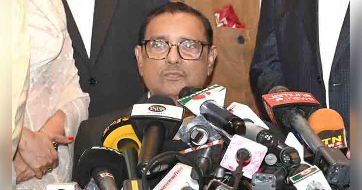 বিএনপি গুজব ছড়াচ্ছে, কান দেবেন না: নেতাকর্মীদের উদ্দেশ্যে কাদের
