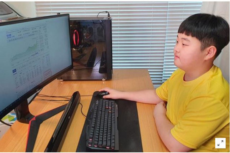 12-year old South Korean boy is the new investment icon