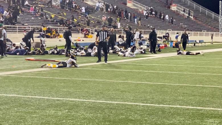 US: 4 people shot outside a high school football game