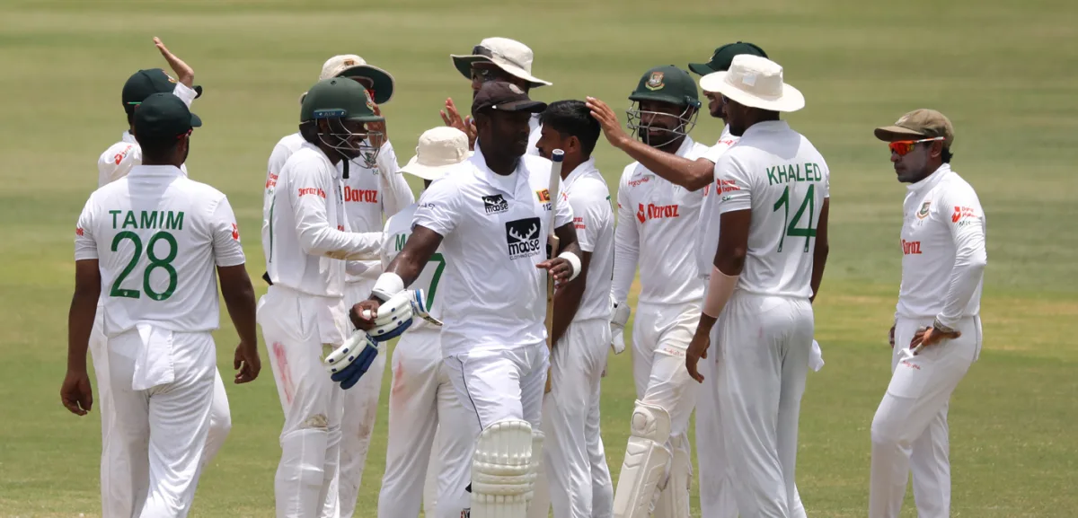 Sri Lanka hold on to draw first Test with Bangladesh