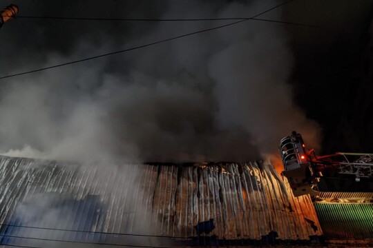 Paltan electronics warehouse fire under control