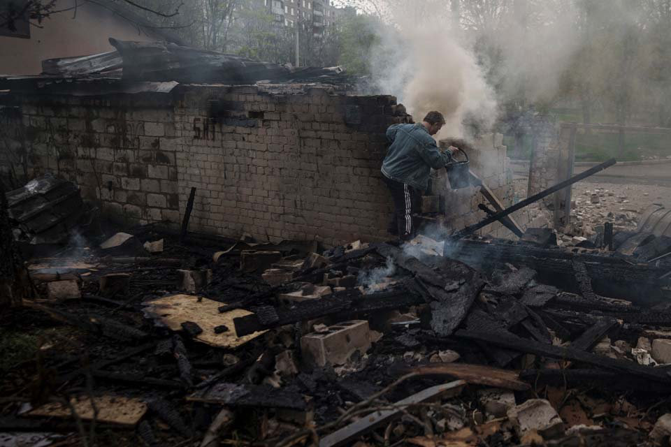 Key Ukrainian city under ‍‍`massive‍‍` Russian bombardment