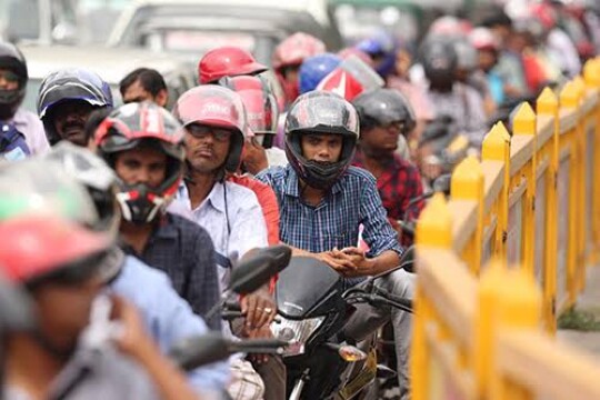 1m bikes ply on Dhaka streets, higher than the entire USA