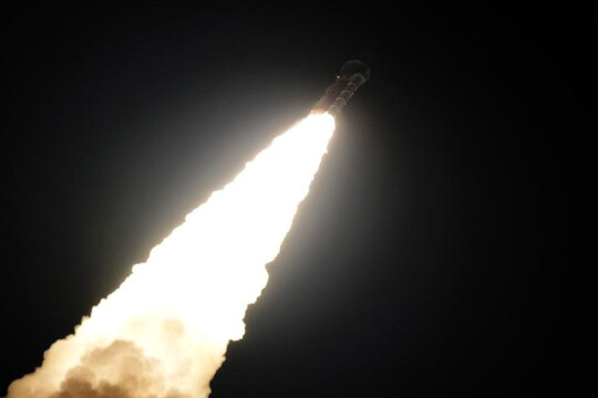 NASA’s mightiest rocket lifts off 50 years after Apollo