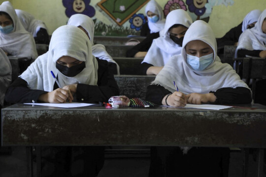 Afghan female students not allowed to take university entrance exam