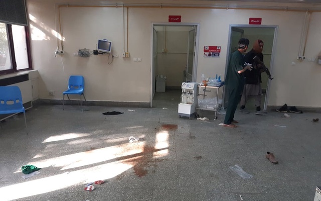 At least 15 killed as blasts, gunfire hit Kabul hospital, official says