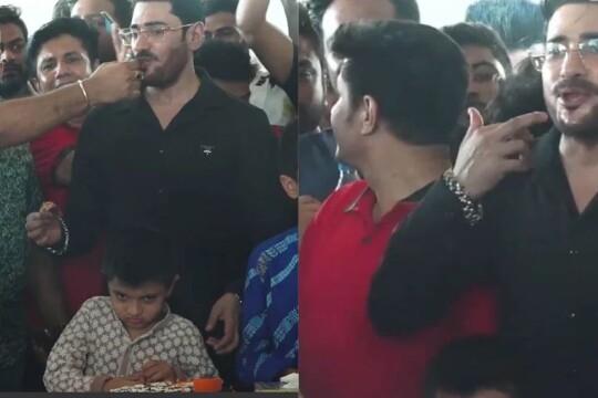 Mistakenly AJ eats cake while fasting