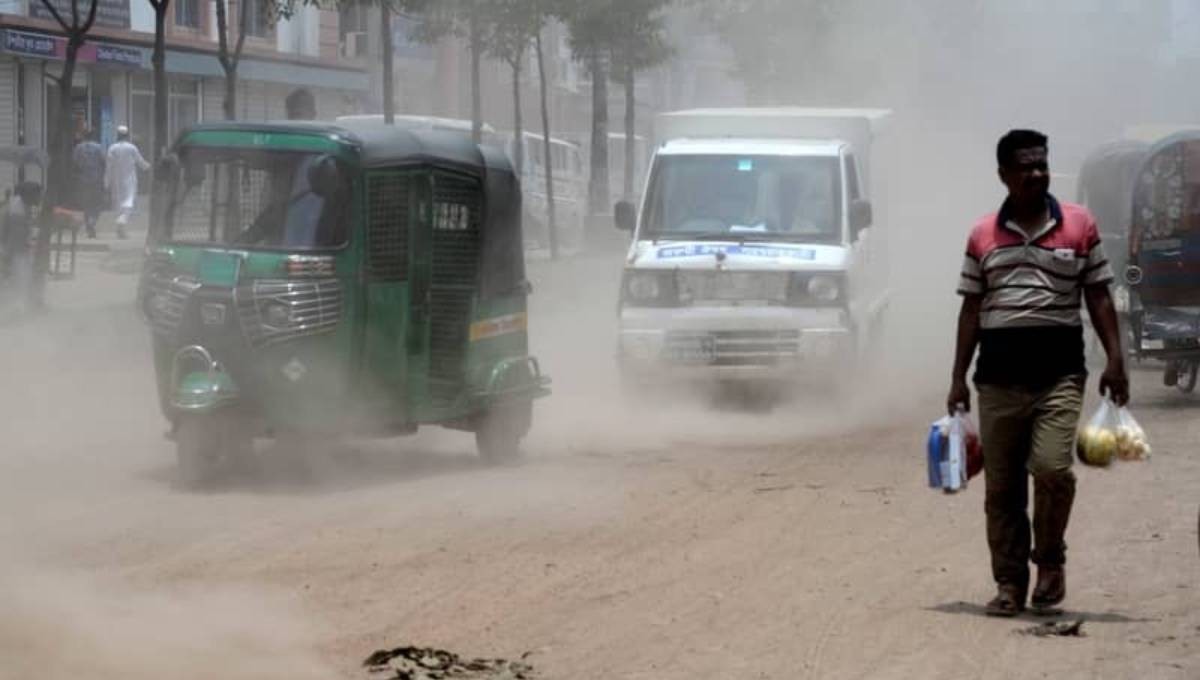 Dhaka’s air quality stays ‘unhealthy’