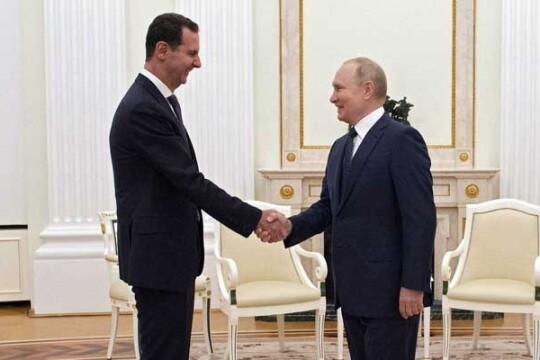 Syrian president Assad backs Putin on Ukraine: Syrian presidency
