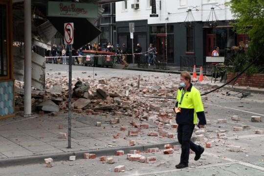 Earthquake rattles southeast Australia