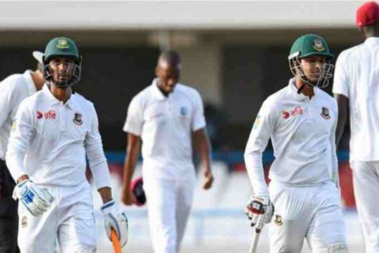 WI make solid start against Bangladesh