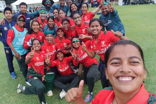 Bangladesh women's team qualify for maiden World Cup