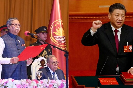 Chinese President congratulates new President of Bangladesh