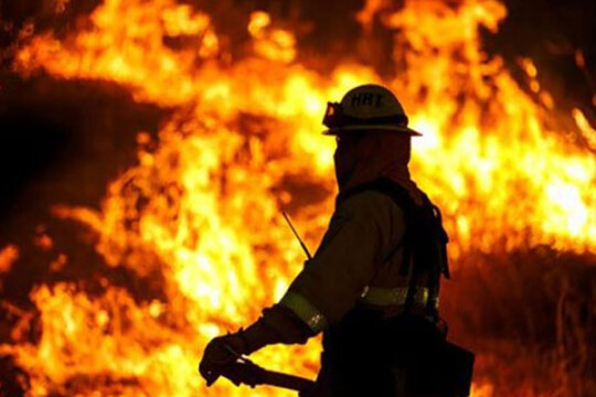 Fire in Chowkbazar brought under control after half and hour