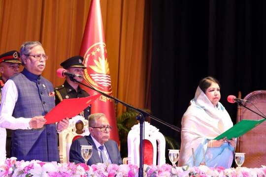Md. Shahabuddin takes oath as 22nd President