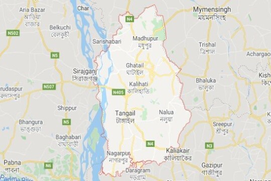 3 of a family die as train runs over easy bike in Tangail