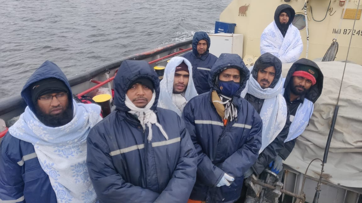 28 stranded Banglar Samriddhi crew to return home Wednesday