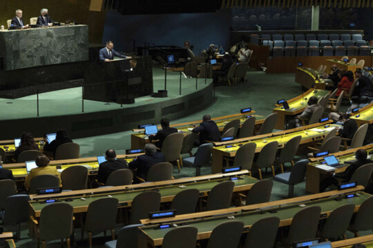 Russia blocks adoption at UN of nuclear disarmament text