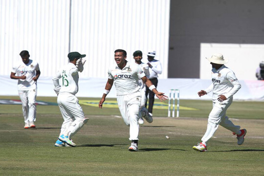 Bangladesh clinch one-off Test by 220 runs against hosts Zimbabwe