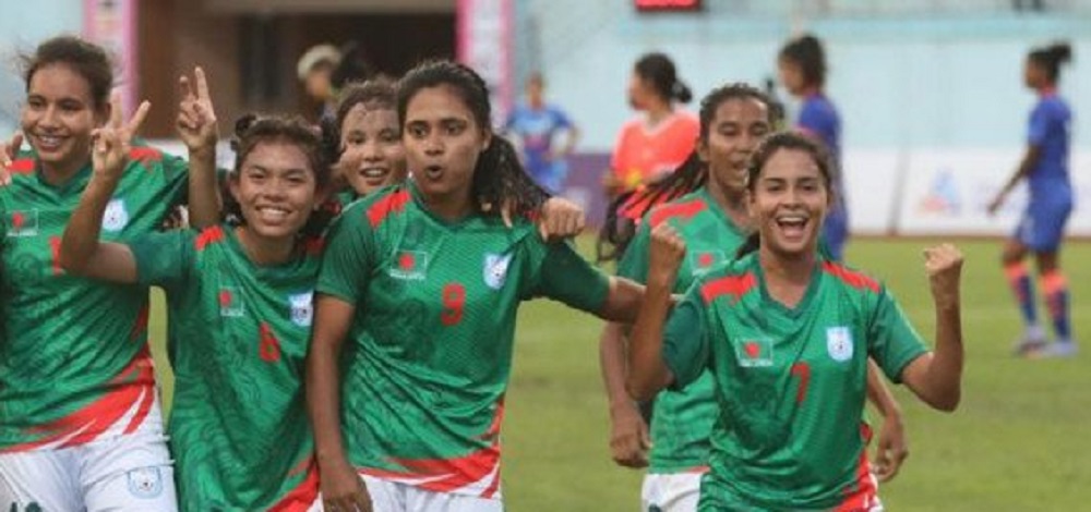 Female booters edge India in SAFF group match
